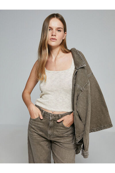 LC Waikiki Lcw Vision U Neck Women's Knitwear Undershirt (W4)