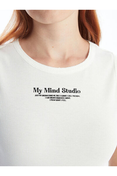 LC Waikiki Women's Athlete - Crew Neck and Printed Design