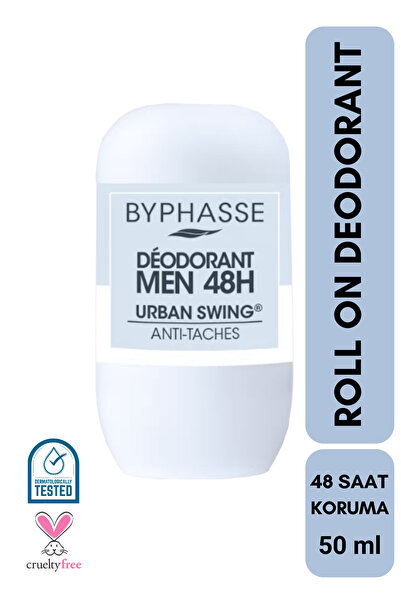 BYPHASSE 48H Men Roll-on Deodorant Urban Swing 50ml