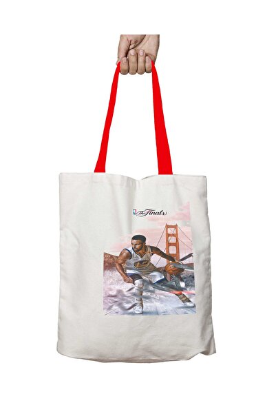 ART HEDİYE Red Handle Stephen Final Washable Bag