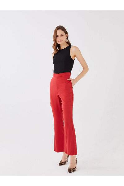 LC Waikiki Women's Standard Fit Straight Trousers