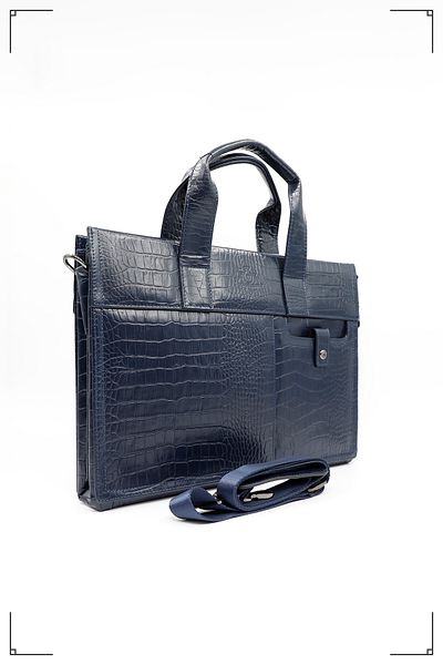 Derimo Leather حقيبة كمبيوتر محمول وحقيبة من الجلد الطبيعي
