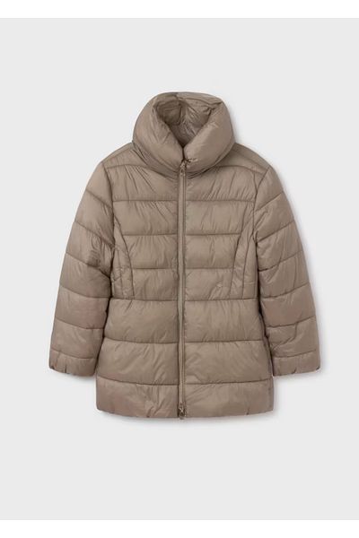 MAYORAL Girl's Long Coat 10-16 Years Brown