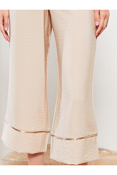 LC Waikiki Γυναικείο ίσιο κάπρι με ψηλή μέση και κανονική εφαρμογή