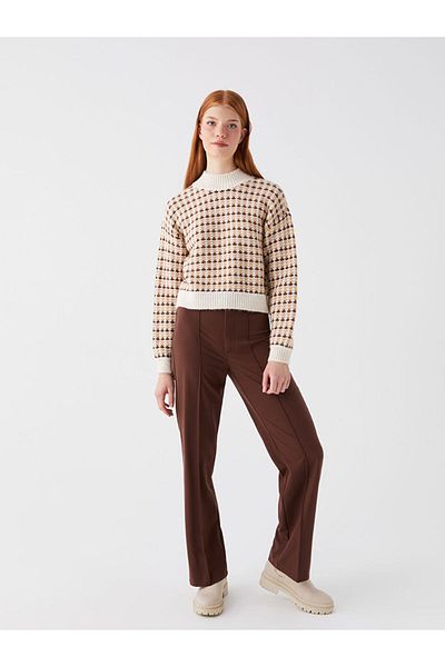 LC Waikiki Široká noha - Skinny Fit dámské kalhoty