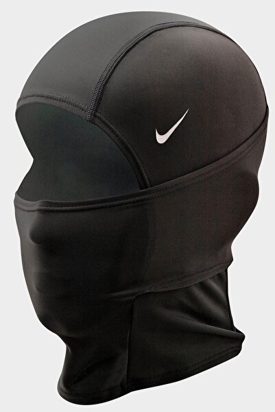 Nike Pro Terma Fit Hyperwarm Hood Unisex Standart Beden Kar Maskesi Yüz Maskesi Bere Siyah