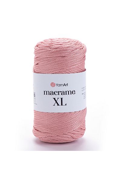 Yarnart MACRAME XL - Ροζ Μακραμέ Πλεκτό Σχοινί - 171