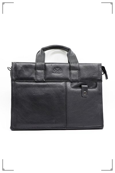 Derimo Leather حقيبة كمبيوتر محمول وحقيبة من الجلد الطبيعي