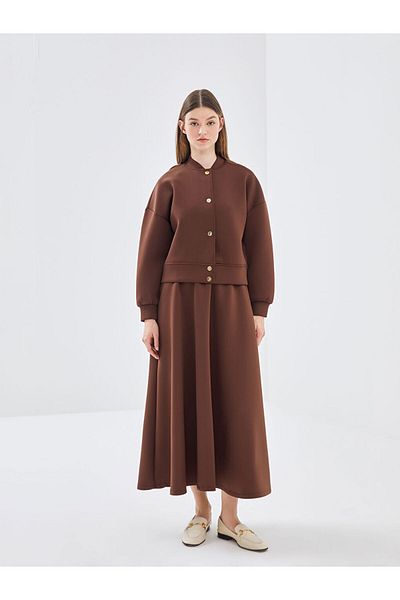 LC Waikiki LCW Modest - Straight Oversize Γυναικείο Κολλεγιακό Μπουφάν