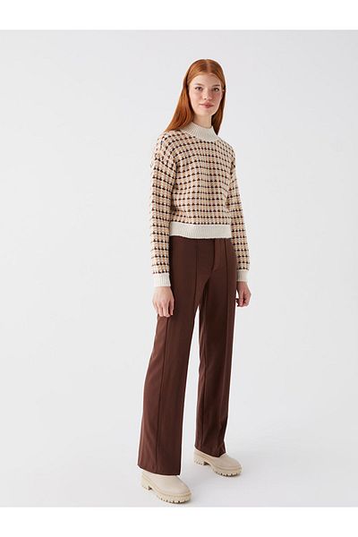 LC Waikiki Široká noha - Skinny Fit dámské kalhoty