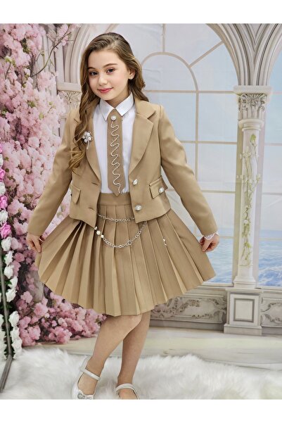 N.S.K NEWSTAR KİDS Bayramlık Kız Çoçuk Takım