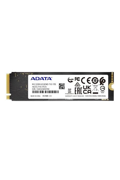 Adata قرص SSD ADATA LEGEND 710 PCIe Gen3x4 M.2 بسعة 1 تيرابايت