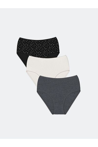 LC Waikiki 3 Pack Printed Classic Panties
