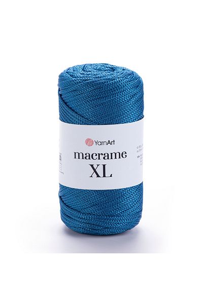 Yarnart MACRAME XL - ΜΑΚΡΑΜΕ ΧΕΙΡΟΠΟΙΗΤΟ ΠΛΕΚΤΟ ΣΚΟΡΔΟ ΜΠΛΕ-169