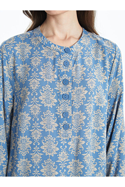 LC Waikiki Crew Neck Patterned Women's Tunic