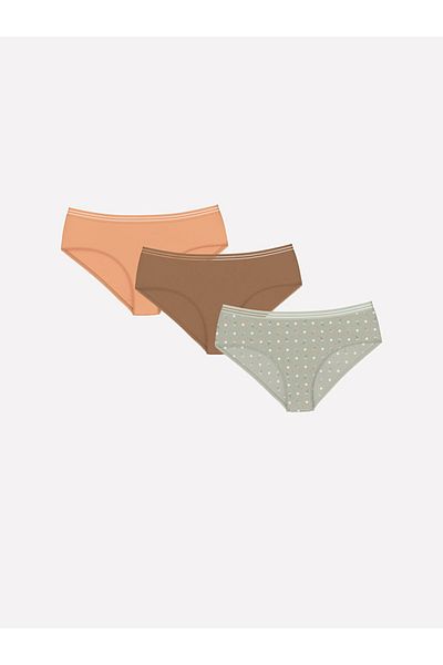 LC Waikiki Chiloți cu model hipster - pachet de 3
