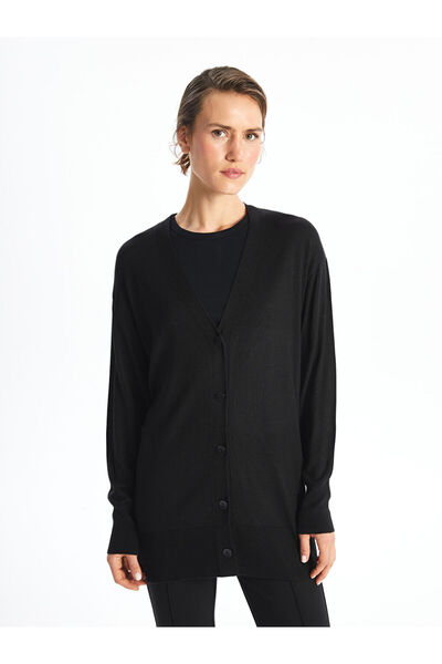 LC Waikiki V-neck - Women's Knitwear Cardigan