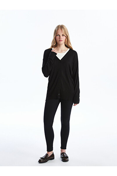 LC Waikiki Strickjacke für Damen mit V-Ausschnitt