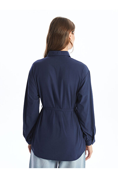 LC Waikiki Düz Oversize Poplin Kadın Gömlek Tunik