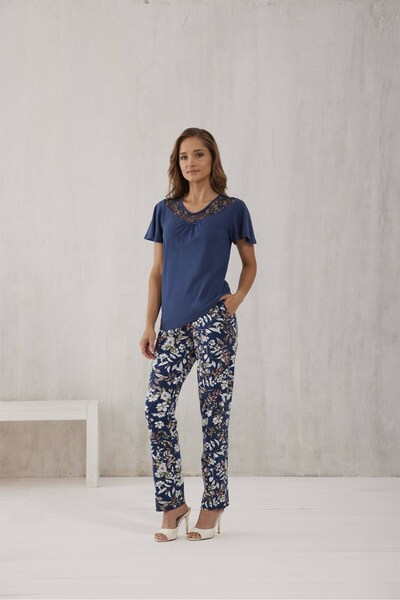 Relax Mode Kadın Penye Modal Pijama Takımı - 10517