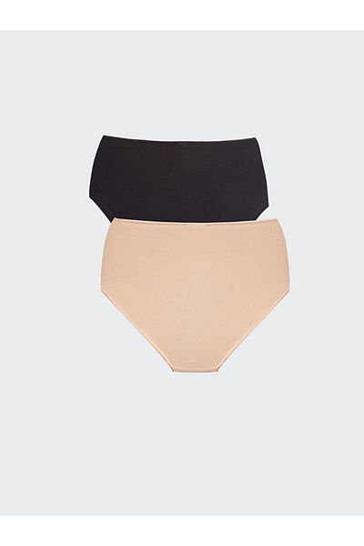 LC Waikiki LCW DREAM High Waist Lace Classic Panties - Pack of 2