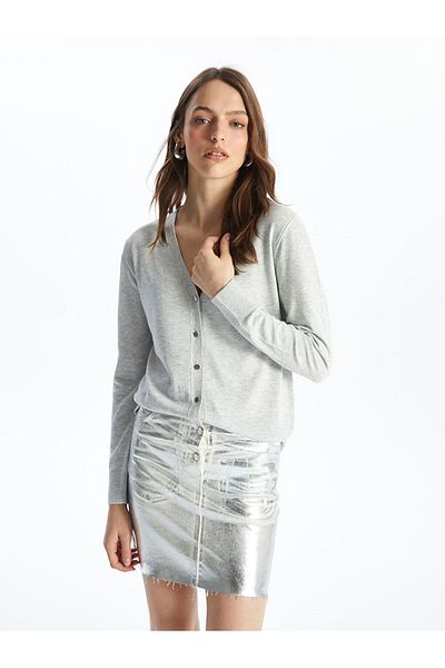LC Waikiki V-neck - Women's Knitwear Cardigan