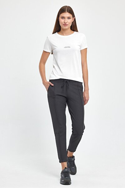 yakamor Γυναικείο παντελόνι Cino με ελαστικό πόδι με τσέπη