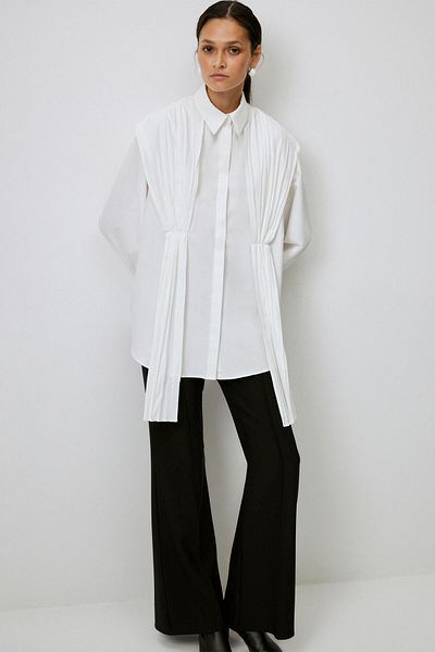 Touché Privé Pleated Detailed Shirt