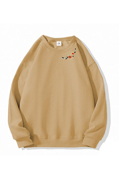 MAXIMILLIAN Дамска блуза с дълги ръкави и флорална бродерия - VIZON