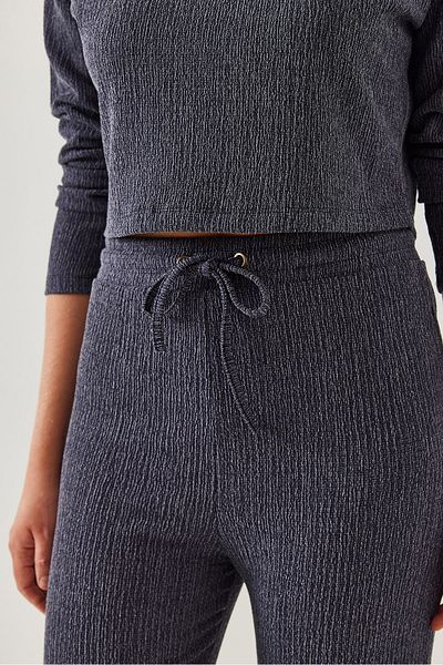 Bianco Lucci Damen-Basic-Unterteil-Oberteil-Set mit Taillenschnürung 60351198
