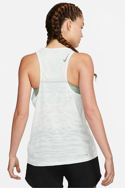 Nike Dri Fit Adv Run Division Running Reflector Tank Reflective Women's Tank Top Water Green
