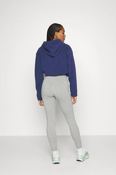 Nike Îmbrăcăminte sport Leggings cu talie înaltă Gri Leggings din bumbac cu talie înaltă pentru femei Gri