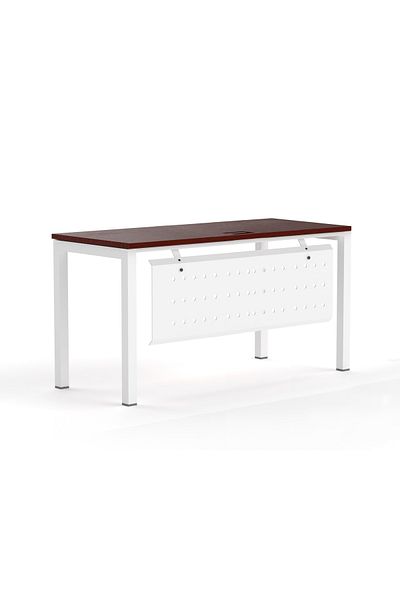Mahmayi Figura 72-16 Apple Cherry Modern Workstation without Drawer