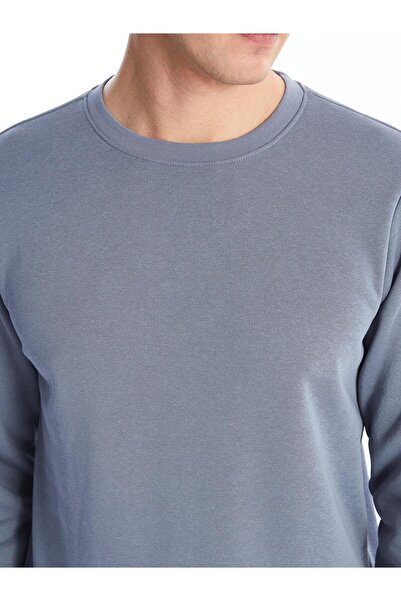 LC Waikiki Ανδρικό φούτερ με μακρυμάνικο λαιμόκοψη LCWAIKIKI Basic