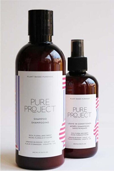 Pure Project Günlük Saç Bakım Seti - Şampuan ve Durulanmayan Saç Kremi Birlikte