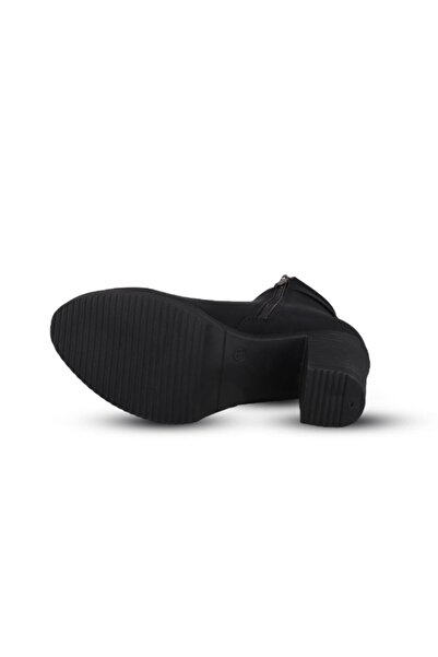 M.P. Γυναικείες slip-on μαύρες casual μπότες