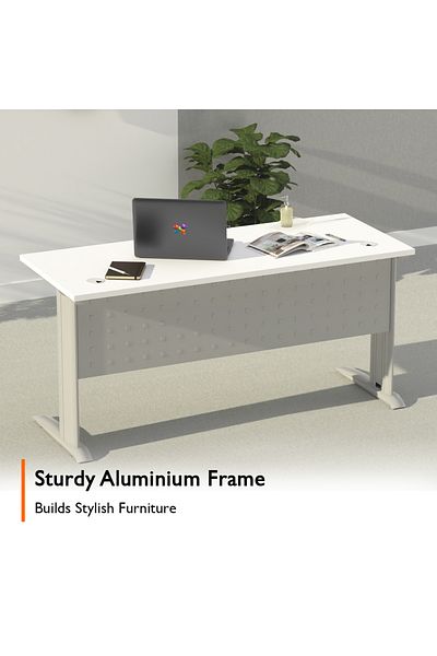 Mahmayi Stazion 1410 Modern Office Desk White