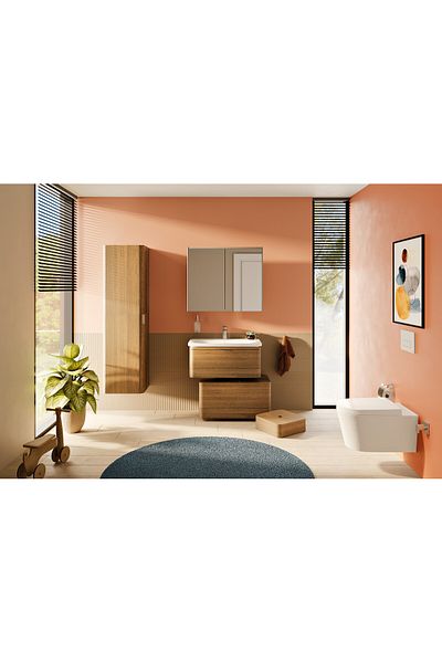 Artema A42729 Model Chrome Color Root Square Built-in - Stop Valve, Surface Mounted