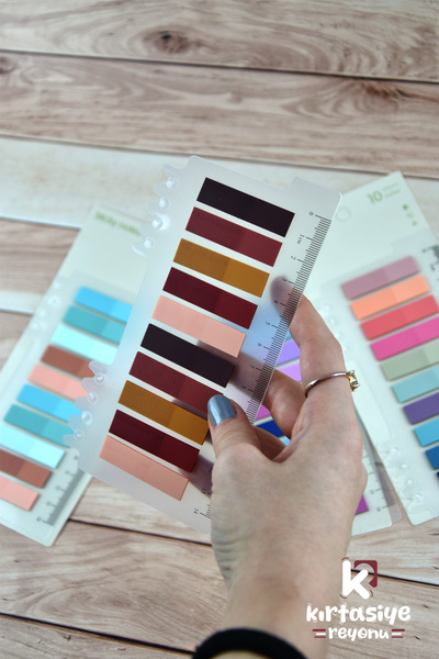 Kids Like 4 Set 800 lü Renkli Postit Post-it Post It. Kitap Ayracı Ayraç Postit Sticker Not Kağıdı