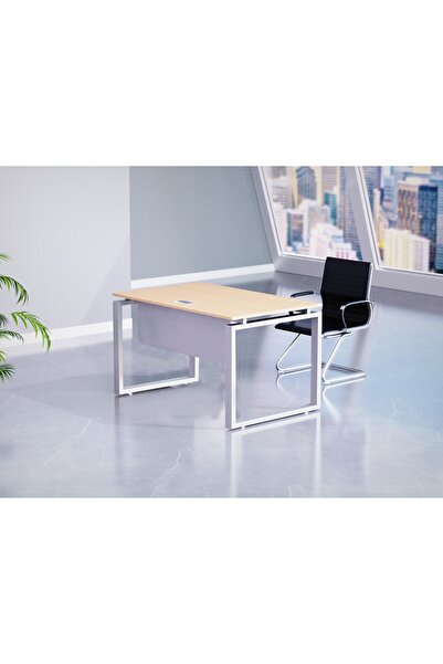 Mahmayi Carre 5114 Oak Modern Workstation Without Drawer