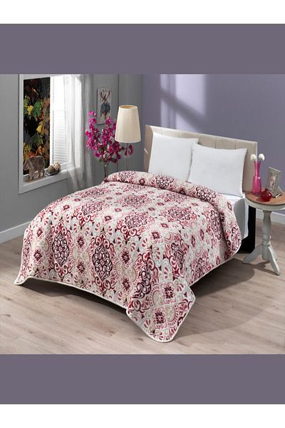 MİNK Mink Blanket Lacasa 1097 Plum Double