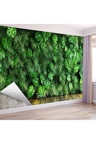 dreamwall 3 Boyutlu Duvar Kağıdı Tropikal Palmiye Yaprakları - Ev Dekorasyon ...