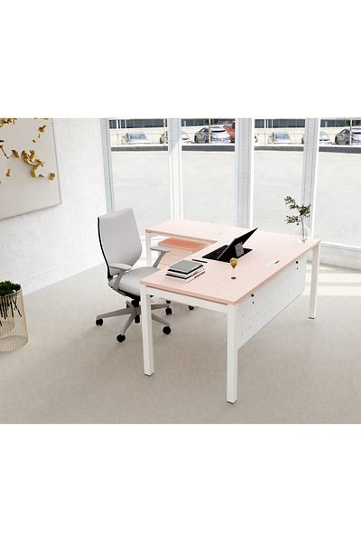 Mahmayi Figura 72-16L Oak Modern Workstation