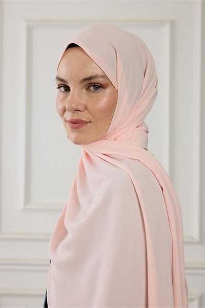 PURESCARFS Medina Silk Candy Pink Shawl