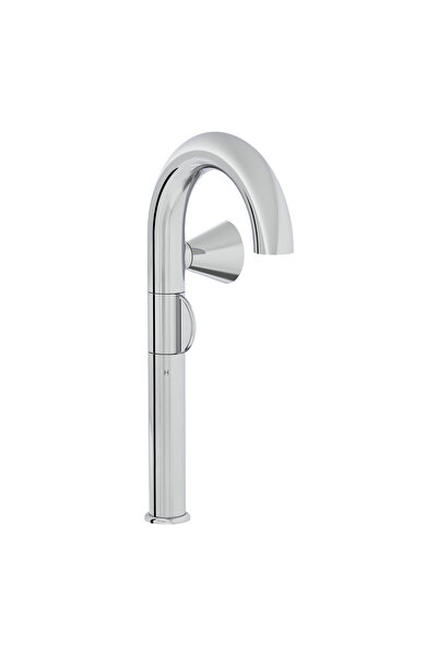 VitrA Liquid A42791 Yüksek Lavabo Bataryası, Sağdan Kullanım, Krom
