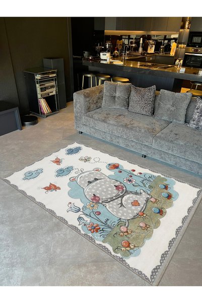 Rugs Modern Halı Umay Collection Multicolored Cute Hypo Patterned Woven Base ...