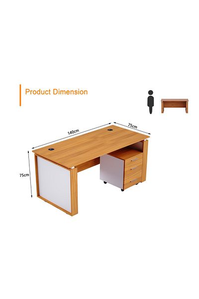 Mahmayi Zelda M191-14 Modern Workstation