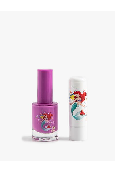 Koton Little Mermaid Ariel Themed Lip Moisturizer and Nail Polish Licensed