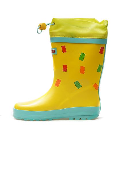 Haribo Cizme de ploaie zilnice pentru copii Harıbo unisex (26-33) 24k Hrbftw720 Fu Galben