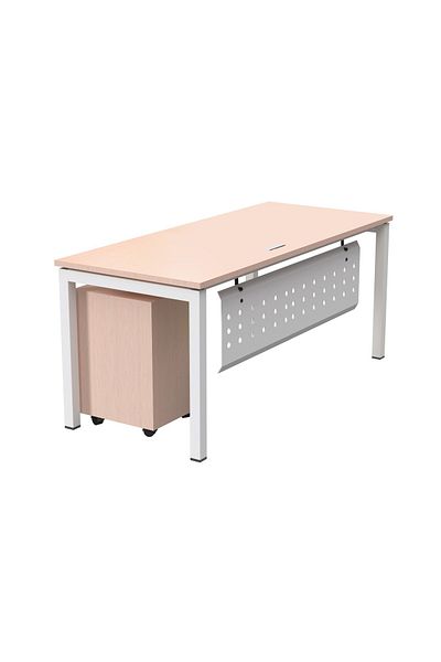Mahmayi Figura 72-16 Oak Modern Workstation